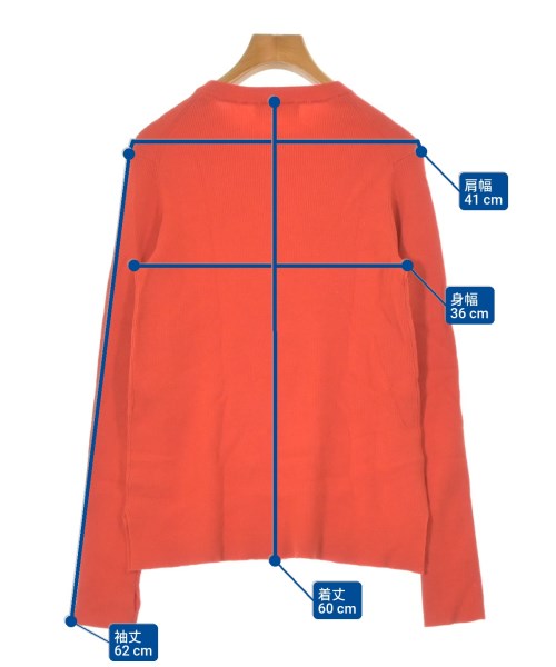 Mila Owen（ミラオーウェン）ニット・セーター オレンジ サイズ:0(S位) レディース/2200640772048