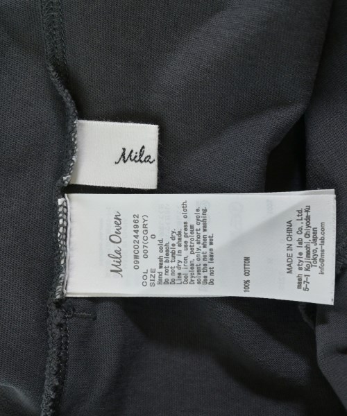 Mila Owen（ミラオーウェン）ロング・マキシ丈スカート グレー サイズ:0(S位) レディース/2200631442011