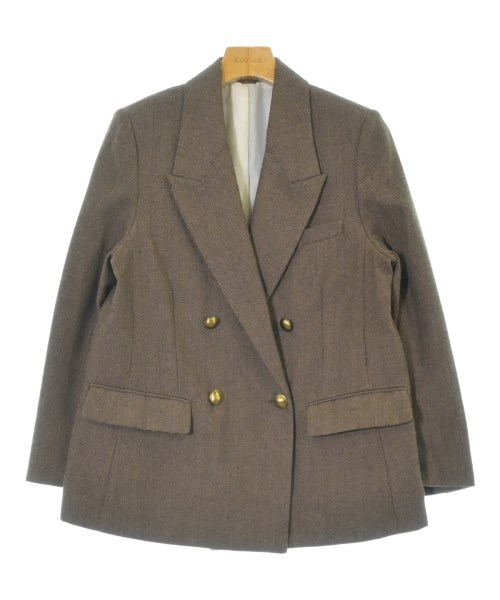 Mila Owen(ミラオーウェン)カジュアルジャケット 茶 サイズ:1(M位)/2200642851017