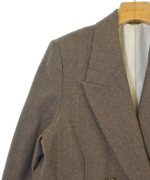 Mila Owen（ミラオーウェン）カジュアルジャケット 茶 サイズ:1(M位) レディース/2200642851017