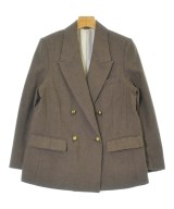 Mila Owen（ミラオーウェン）カジュアルジャケット 茶 サイズ:1(M位) レディース/2200642851017