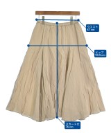 Mila Owen（ミラオーウェン）ロング・マキシ丈スカート ベージュ サイズ:F レディース/2200643710023