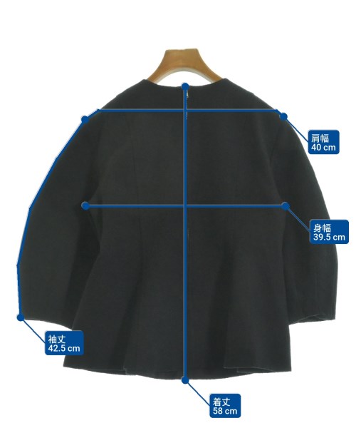 Mila Owen（ミラオーウェン）カジュアルシャツ 黒 サイズ:0(S位) レディース/2200626759094