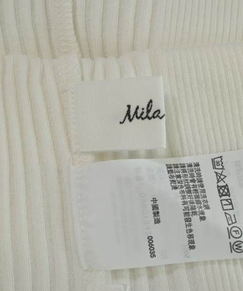 Mila Owen（ミラオーウェン）タンクトップ 白 サイズ:0(S位) レディース/2200611423092