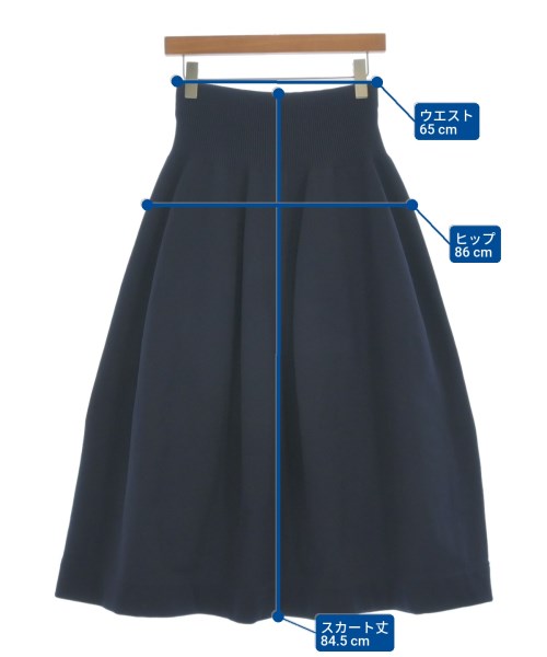 Mila Owen（ミラオーウェン）ロング・マキシ丈スカート 紺 サイズ:1(M位) レディース/2200613582056