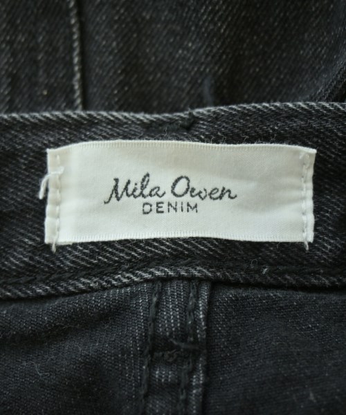 Mila Owen（ミラオーウェン）デニムパンツ 黒 サイズ:0(S位) レディース/2200612725034