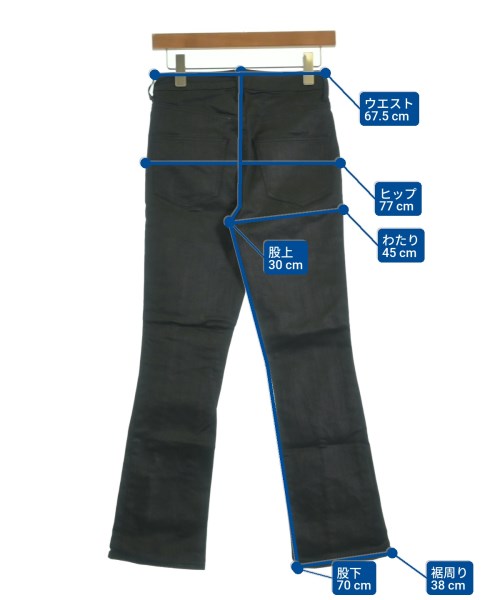 Mila Owen（ミラオーウェン）デニムパンツ 黒 サイズ:0(S位) レディース/2200613305020