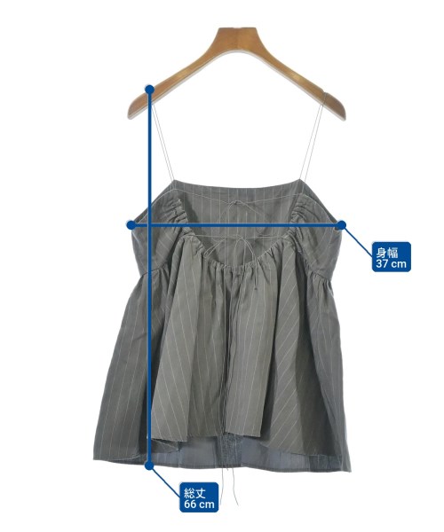 Mila Owen（ミラオーウェン）ブラウス グレー サイズ:0(S位) レディース/2200613305075