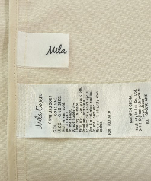 Mila Owen（ミラオーウェン）テーラードジャケット ベージュ サイズ:F レディース/2200622772042