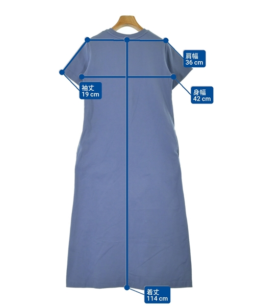 Mila Owen（ミラオーウェン）ワンピース 青 サイズ:0(S位) レディース/2200622793054