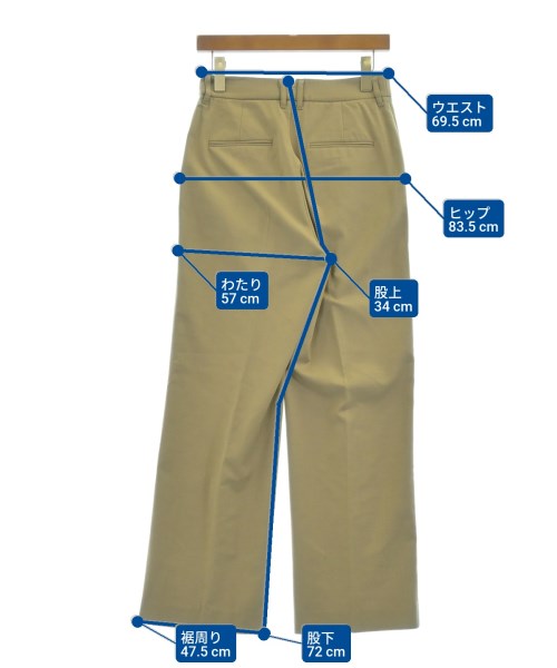 Mila Owen（ミラオーウェン）スラックス ベージュ サイズ:1(M位) レディース/2200612964013