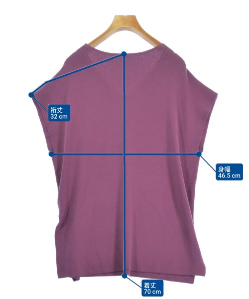 Mila Owen（ミラオーウェン）ニット・セーター 紫 サイズ:F レディース/2200613584043