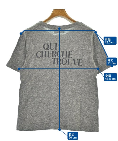 Mila Owen（ミラオーウェン）Tシャツ・カットソー グレー サイズ:0(S位) レディース/2200614405071