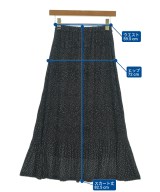 Mila Owen（ミラオーウェン）ロング・マキシ丈スカート 紺 サイズ:0(S位) レディース/2200624116011