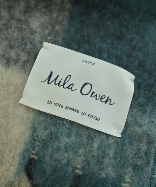 Mila Owen（ミラオーウェン）マフラー 緑 サイズ:F レディース/2200613463249