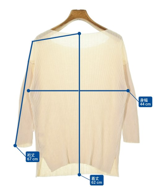 Mila Owen（ミラオーウェン）ニット・セーター ベージュ サイズ:0(S位) レディース/2200613081054