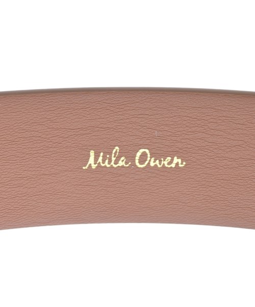 Mila Owen（ミラオーウェン）ベルト 茶 サイズ:- レディース/2200624817178