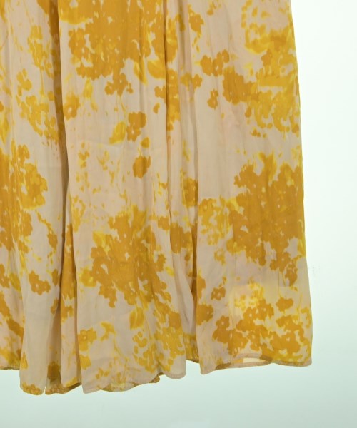 Mila Owen（ミラオーウェン）ロング・マキシ丈スカート 黄 サイズ:1(M位) レディース/2200627547010