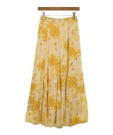 Mila Owen（ミラオーウェン）ロング・マキシ丈スカート 黄 サイズ:1(M位) レディース/2200627547010