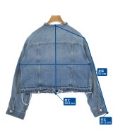 Mila Owen（ミラオーウェン）デニムジャケット 紺 サイズ:0(S位) レディース/2200617038023