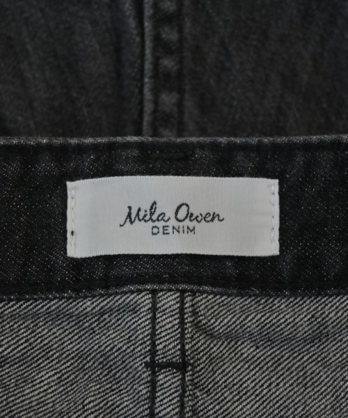 Mila Owen（ミラオーウェン）デニムパンツ 黒 サイズ:2(L位) レディース/2200627374067
