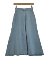 Mila Owen（ミラオーウェン）ひざ丈スカート 青 サイズ:0(S位) レディース/2200627950148