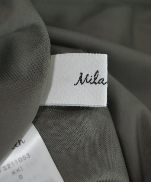 Mila Owen（ミラオーウェン）ロング・マキシ丈スカート カーキ サイズ:0(S位) レディース/2200628130129