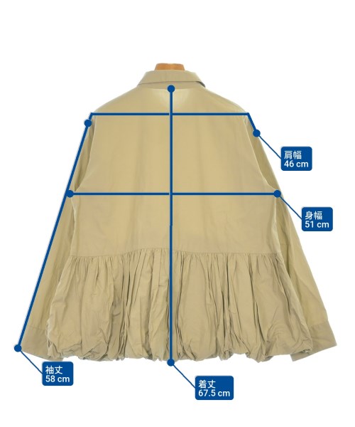 Mila Owen（ミラオーウェン）ブラウス ベージュ サイズ:0(S位) レディース/2200628530059