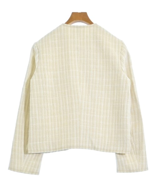 Mila Owen（ミラオーウェン）ノーカラージャケット 白 サイズ:0(S位) レディース/2200618038022