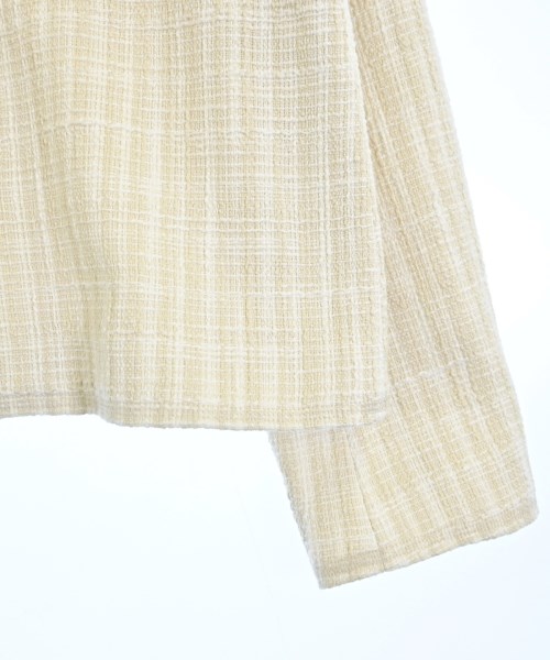 Mila Owen（ミラオーウェン）ノーカラージャケット 白 サイズ:0(S位) レディース/2200618038022