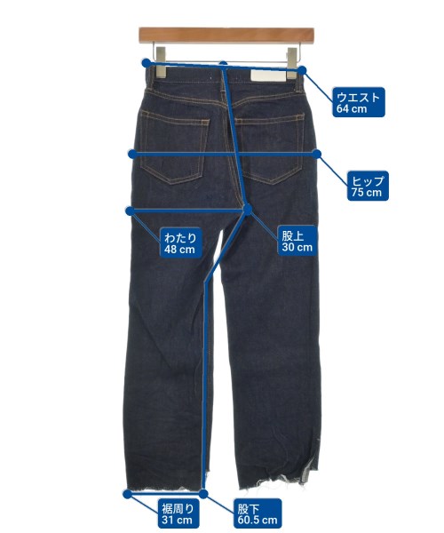 Mila Owen（ミラオーウェン）デニムパンツ 紺 サイズ:00(XS位) レディース/2200616215043