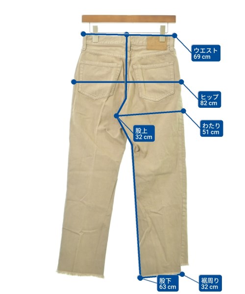 Mila Owen（ミラオーウェン）デニムパンツ ベージュ サイズ:1(M位) レディース/2200628975195