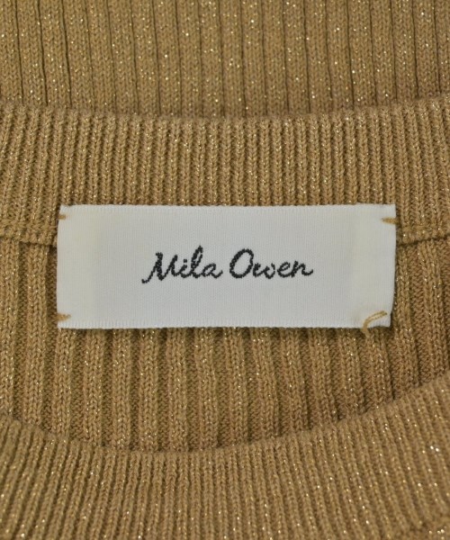 Mila Owen（ミラオーウェン）ベスト/ノースリーブ ベージュ サイズ:0(S位) レディース/2200628716026