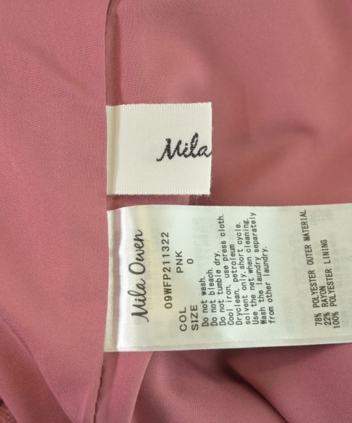 Mila Owen（ミラオーウェン）その他 ピンク サイズ:0(S位) レディース/2200617590187