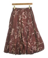 Mila Owen（ミラオーウェン）ロング・マキシ丈スカート 赤 サイズ:0(S位) レディース/2200631923077