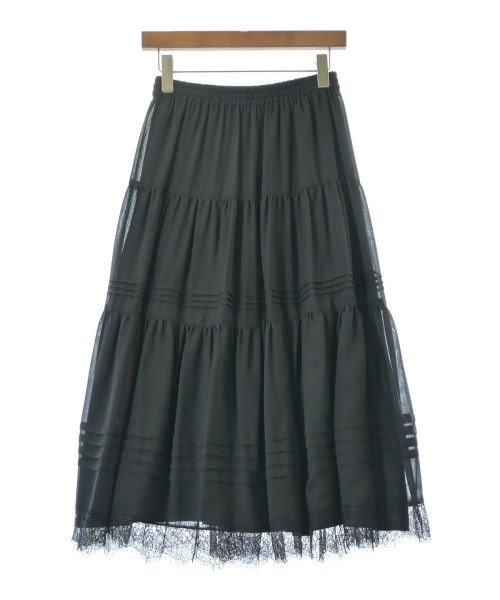 Mila Owen（ミラオーウェン）ロング・マキシ丈スカート 黒 サイズ:1(M位) レディース/2200631999058