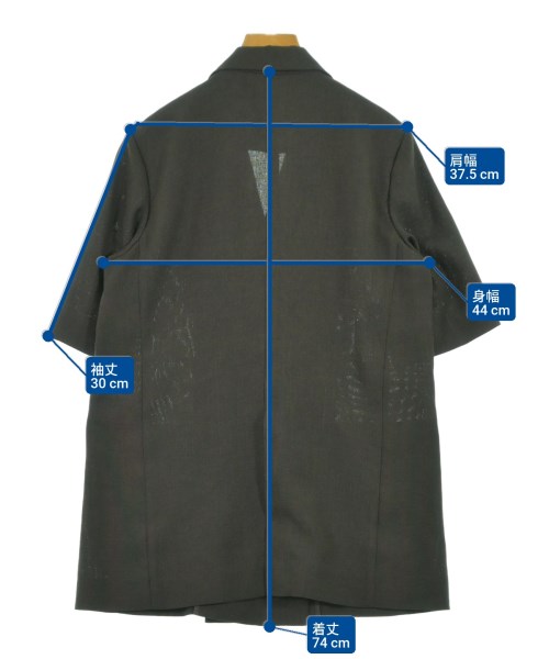 Mila Owen（ミラオーウェン）カジュアルジャケット グレー サイズ:0(S位) レディース/2200610315015