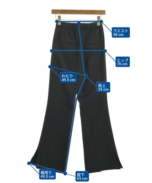 Mila Owen（ミラオーウェン）スラックス 黒 サイズ:0(XS位) レディース/2200610315046