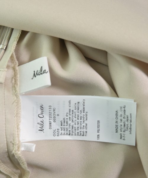 Mila Owen（ミラオーウェン）カジュアルシャツ ベージュ サイズ:0(S位) レディース/2200610315312