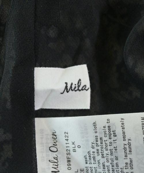 Mila Owen（ミラオーウェン）ロング・マキシ丈スカート 黒 サイズ:0(S位) レディース/2200619570033