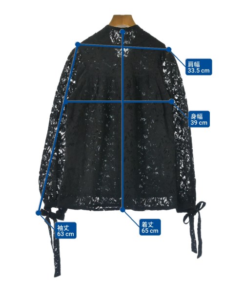 Mila Owen（ミラオーウェン）ブラウス 黒 サイズ:0(S位) レディース/2200632419029