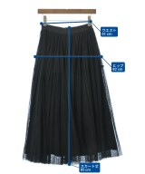 Mila Owen（ミラオーウェン）ロング・マキシ丈スカート 黒 サイズ:0(S位) レディース/2200632769025