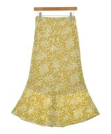 Mila Owen（ミラオーウェン）ロング・マキシ丈スカート 黄 サイズ:0(S位) レディース/2200619582104