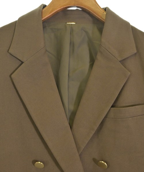 Mila Owen（ミラオーウェン）カジュアルジャケット 茶 サイズ:0(S位) レディース/2200633231026