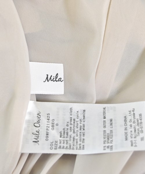 Mila Owen（ミラオーウェン）その他 ベージュ サイズ:0(S位) レディース/2200633231057