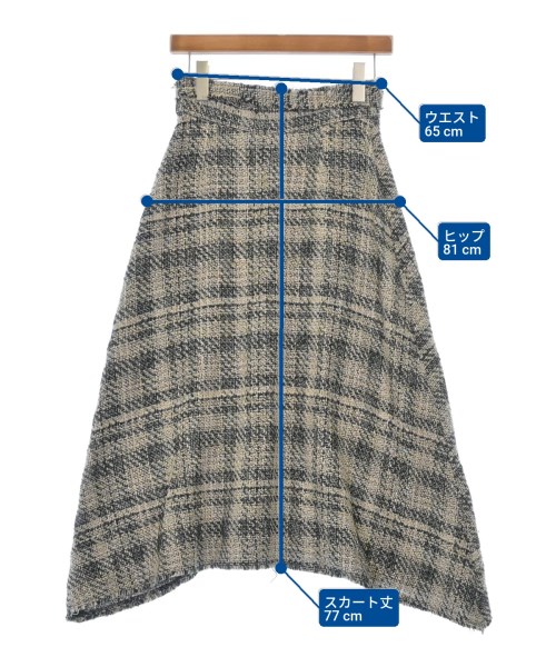 Mila Owen（ミラオーウェン）ロング・マキシ丈スカート ベージュ サイズ:1(M位) レディース/2200619960018