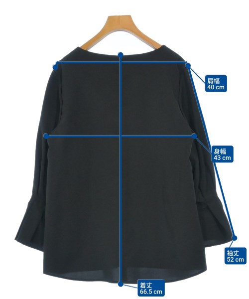 Mila Owen（ミラオーウェン）ブラウス 黒 サイズ:1(M位) レディース/2200629892040