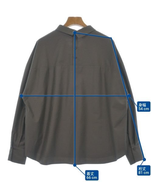 Mila Owen（ミラオーウェン）ブラウス 茶 サイズ:0(S位) レディース/2200619953010