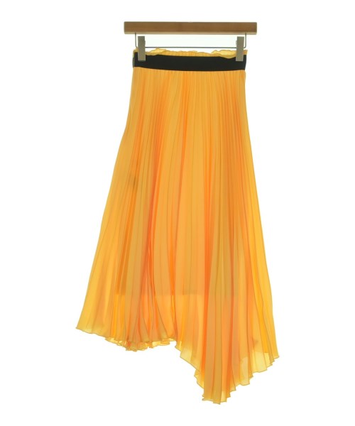 Mila Owen（ミラオーウェン）ロング・マキシ丈スカート 黄 サイズ:0(S位) レディース/2200632381289