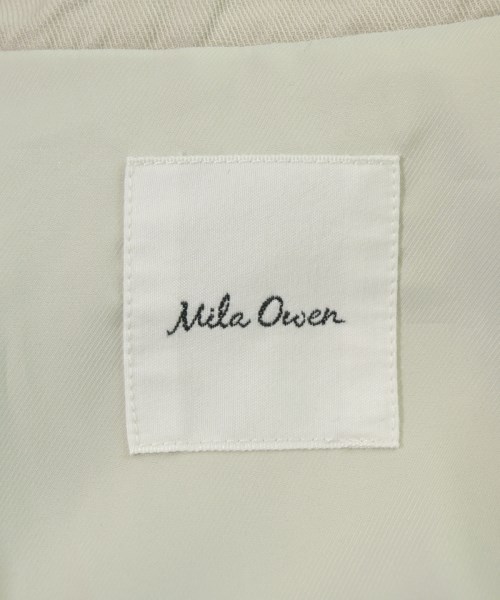 Mila Owen（ミラオーウェン）ノーカラージャケット 白 サイズ:1(M位) レディース/2200619098025